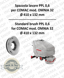 OMNIA 32 Standard Bürsten PPL 0,6 für Scheuersaugmaschinen COMAC