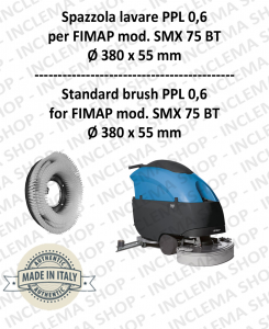SMX 75 Standard Bürsten PPL 0,6 für Scheuersaugmaschinen FIMAP