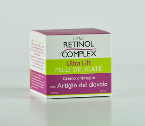 Crema Antirughe Pelli Delicate Retinol Complex