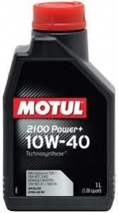MOTUL 2100 POWER+ 10W40 1L Olio Motore autoveicoli ACEA A3/B4  API SL/CF 108648