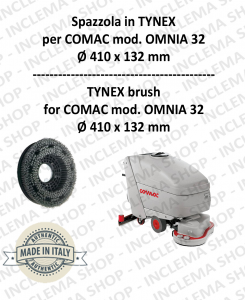 OMNIA 32 Bürsten in TYNEX für Scheuersaugmaschinen COMAC