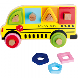 Scuolabus - Puzzle ad incastro forme