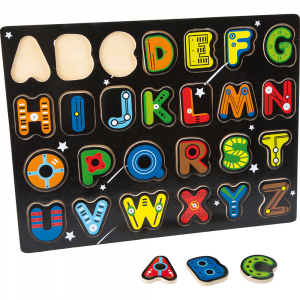 Puzzle lettere alfabeto