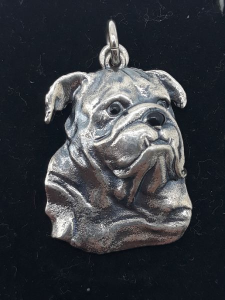 Ciondolo in argento 925 Bulldog Inglese I MUSOTTI vendita on line | BRUNI GIOIELLERIA