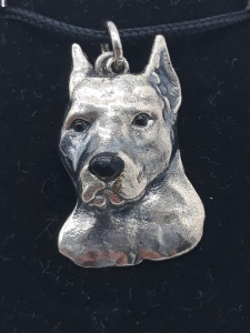 Ciondolo Cane American Pittbull Terrier in argento 925 I MUSOTTI vendita on line | BRUNI GIOIELLERIA