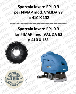 VALIDA 83 B - E Strandard Wash Brush PPL 0,9 for Scrubber Dryer FIMAP