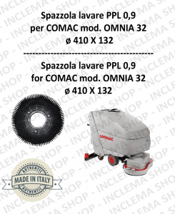 OMNIA 32 Standard Bürsten PPL 0,9 für Scheuersaugmaschinen COMAC