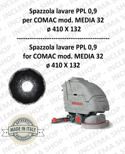 MEDIA 32 Strandard Wash Brush PPL 0,9 for Scrubber Dryer COMAC