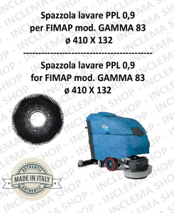 GAMMA 83 Standard Bürsten PPL 0,9 für Scheuersaugmaschinen FIMAP