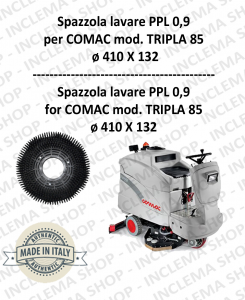 TRIPLA 85 Standard Bürsten PPL 0,9 für Scheuersaugmaschinen COMAC