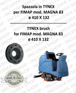 MAGNA 83 Bürsten in TYNEX für Scheuersaugmaschinen FIMAP