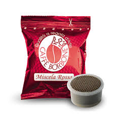 Box 50 capsule Borbone - Miscela Rossa comp. Lavazza Espresso Point