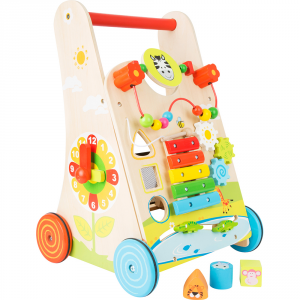 Carrello Primi Passi Cubetti Carrello Primi Passi Legno Montessori