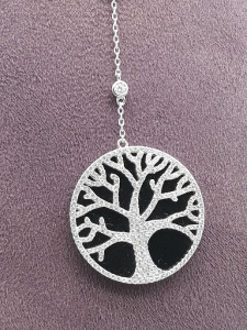 Collana Donna in argento con ciondolo albero della vita, vendita on line | GIOIELLERIA BRUNI Imperia