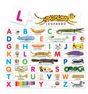 Montessori Alfabeto tattile