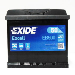 Batteria EXIDE 50Ah Dx - EB500