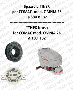 OMNIA 26 Bürsten in TYNEX für Scheuersaugmaschinen COMAC