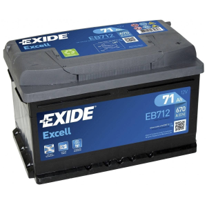 Batteria EXIDE 71Ah Dx - EB712