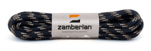 ZAMBERLAN® ROUND LACES - Black / Beige