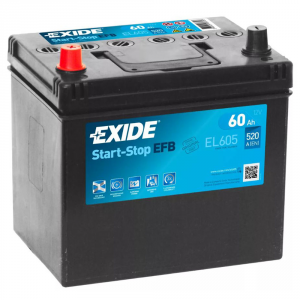 Batteria EXIDE 60Ah Sx - EL605