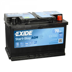 Batteria EXIDE 70Ah Dx - EK700