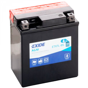Batteria MOTO EXIDE 6Ah Dx - ETX7L-BS