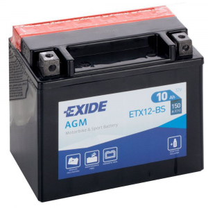 Batteria MOTO EXIDE 10Ah Sx - ETX12-BS