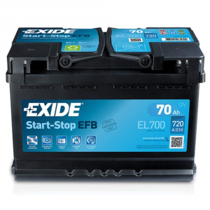 Batteria EXIDE 70Ah Dx - EL700