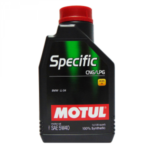 OLIO MOTORE MOTUL SPECIFIC CNG/LPG 100% SINTETICO SAE 5W40 1L