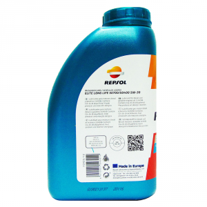 Repsol 5W30 Elite Long Life 50700/50400 · 5 Litros