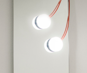 Lampada per bagno Win Magnetic Led 350mA - 3,5W Faretto magnetico mobile, Forma e Funzione