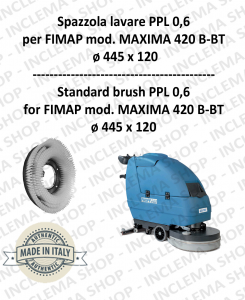 MAXIMA 420 B-BT Standard Bürsten PPL 0,60 für scheuersaugmaschinen FIMAP