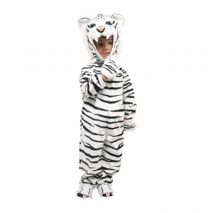 Costume Carnevale Bambino 2-4 anni Tigre Bianca