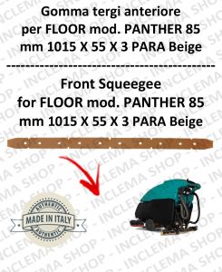 PANTHER 85 Front Squeegee Rubber for Scrubber Dryer FLOOR