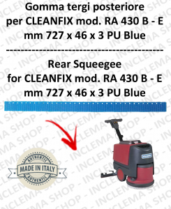 RA 430 B-E Hinten sauglippen für scheuersaugmaschinen CLEANFIX