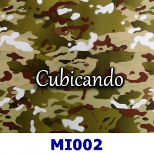 Film for cubicatura camouflage effect 2
