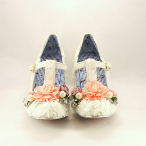 Scarpe sposa in pizzo Irregular Choice.