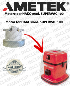 SUPERVAC 100 Saugmotor AMETEK für Staubsauger HAKO