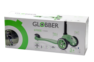Globber Fix Monopattino a 3 ruote Verde 3+
