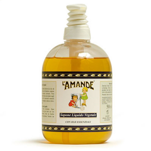 L'Amande - Vegetable Liquid Soap with Essential Oils - 500ml.