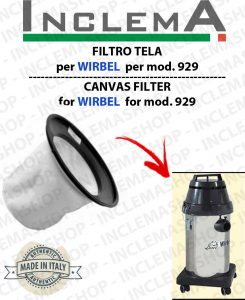 929 Canvas Filter WIRBEL  for vacuum cleaner