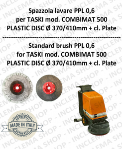 Cepillo Standard PPL 0.6 WHITE para fregadora TASKI Model COMBIMAT 500