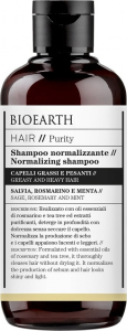 Bioearth - Shampoo Normalizzante Capelli Grassi e Pesanti - Bio/Vegan
