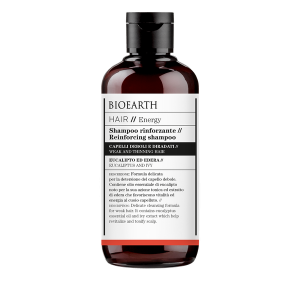Bioearth - Shampoo Rinforzante per Capelli Diradati - Bio/Vegan