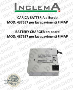  Carica Batteria a Bordo MOD: 437657 pour Autolaveuse FIMAP
