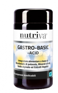 NUTRIVA GASTRO-BASIC INTEGRATORE GASTROINTESTINALE 60 COMPRESSE