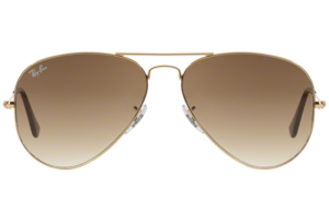 Ray Ban - Occhiale da Sole Unisex, Aviator Large Metal, Gold/Gradient Brown RB3025 001/51 C58