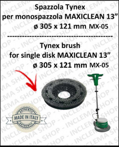 SPAZZOLA TYNEX for single disc MAXICLEAN MX-05 13