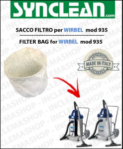 935 SACCO FILTRO for vacuum cleaner WIRBEL