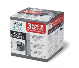 FABO BOX AUTO SCOOTER 3 nastri adesivi formato convenienza